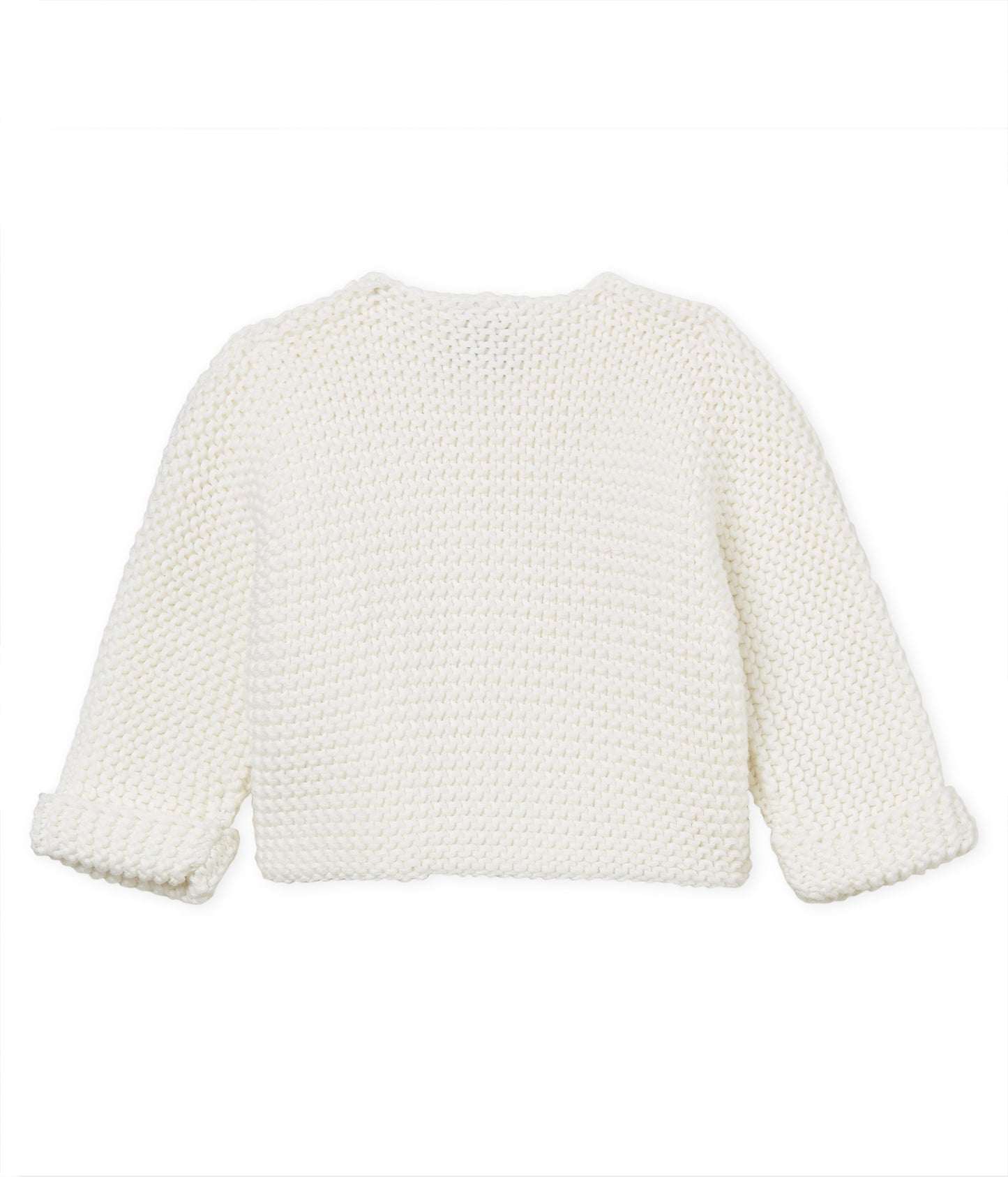 Baby Girls Rice White Cardigan