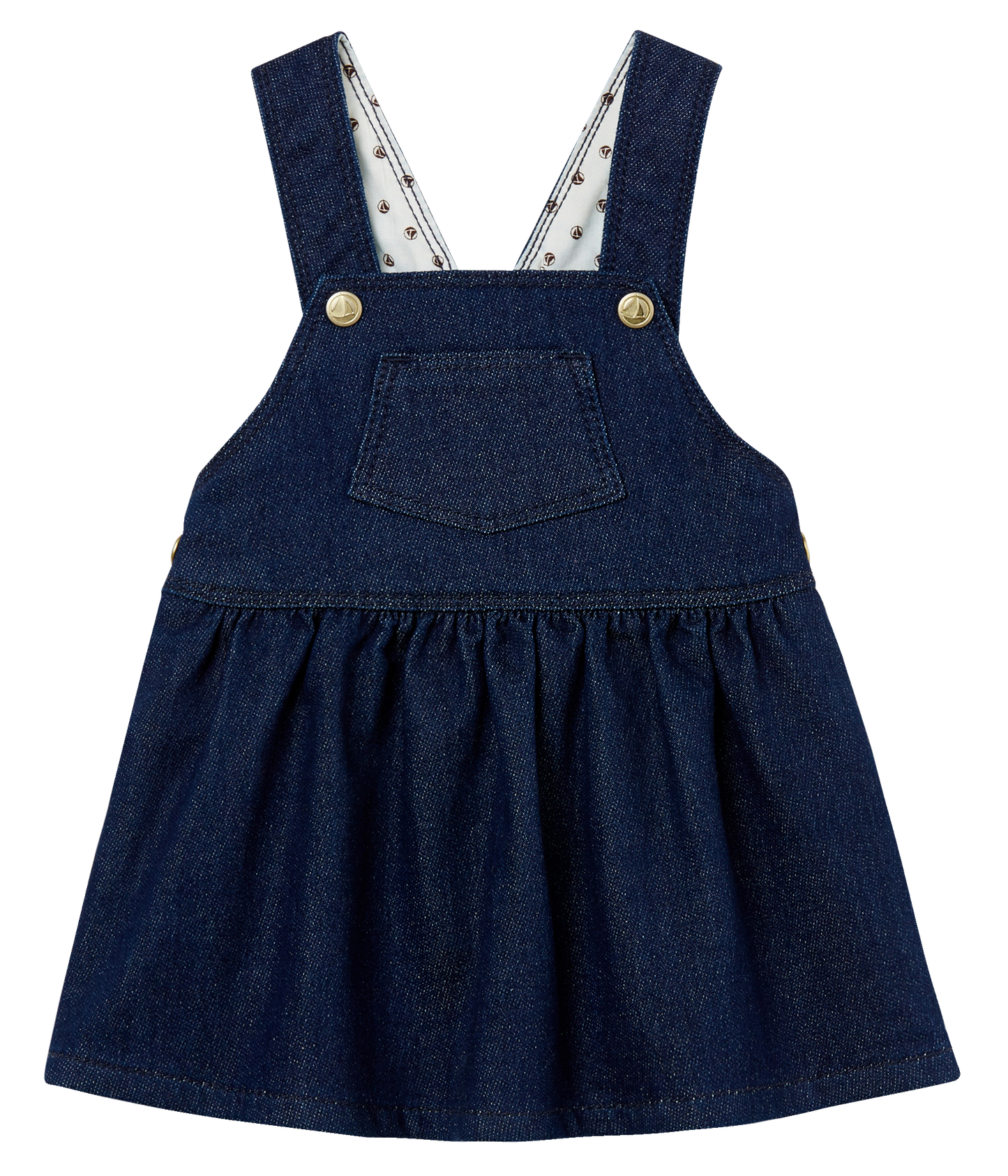 Baby Girls Blue Denim Dress