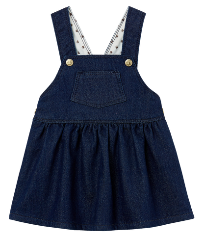 Baby Girls Blue Denim Dress