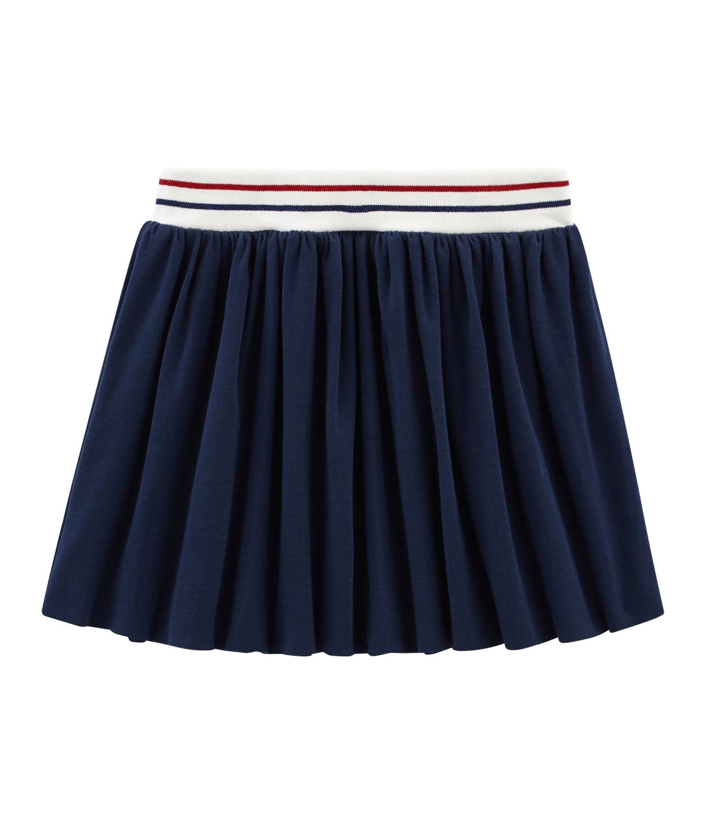 Girls Blue Cotton Skirt