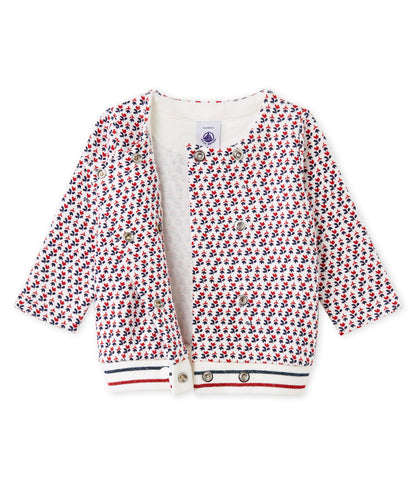 Baby Girls Red Cardigan