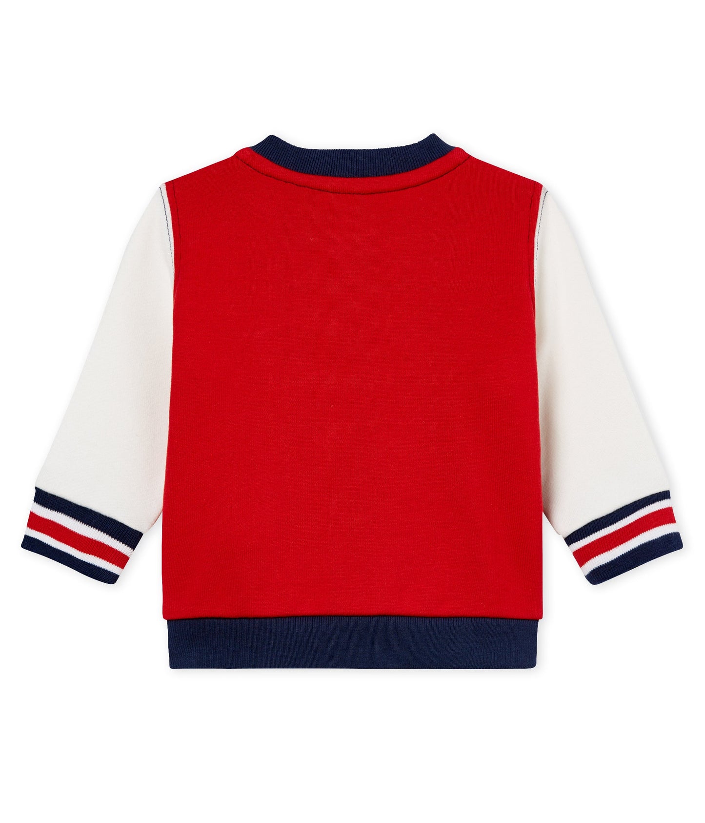Baby Boys Blue & White Cotton Jacket
