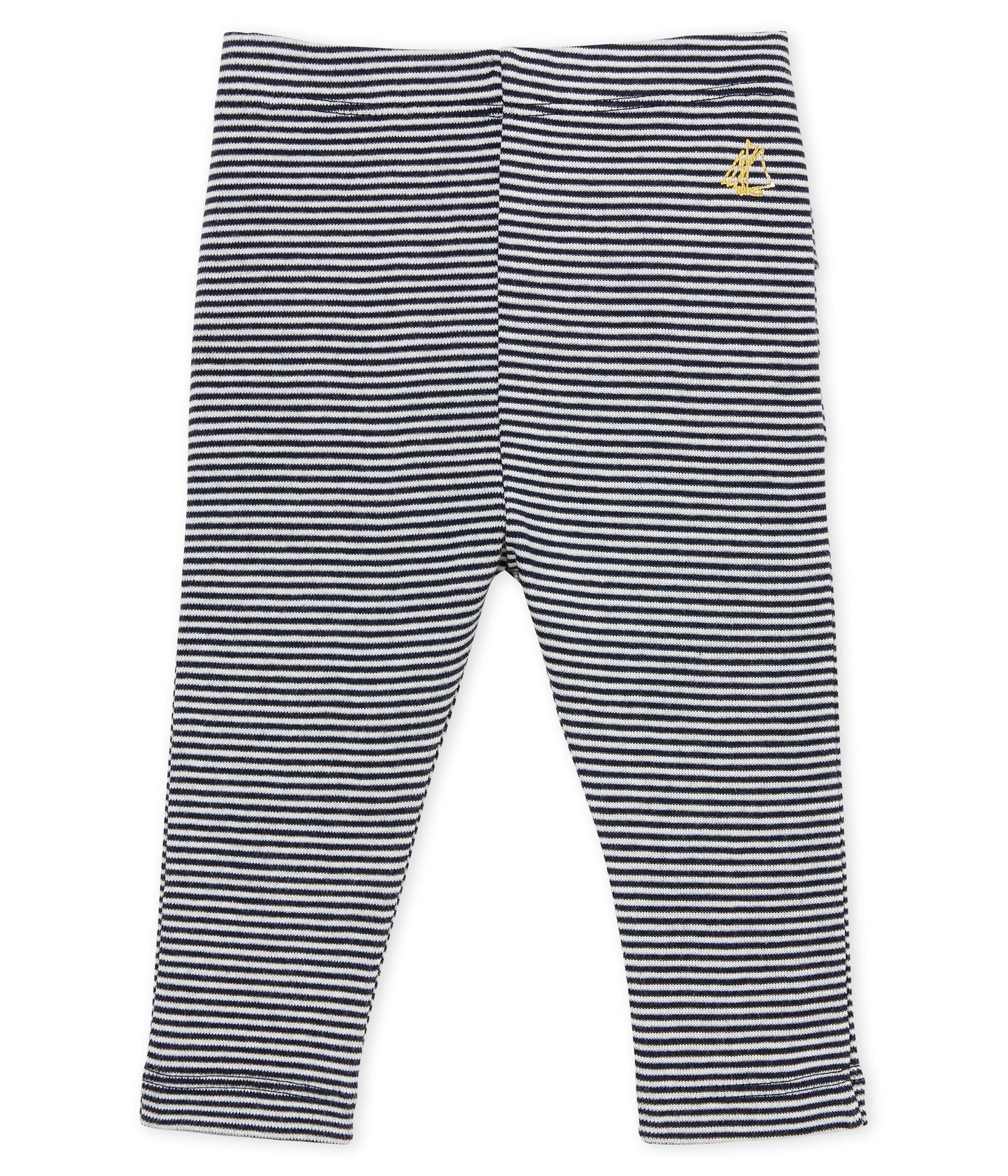 Baby Blue Stripe Cotton Legging