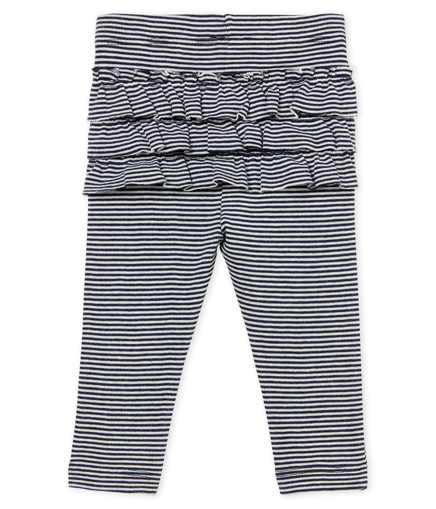 Baby Blue Stripe Cotton Legging