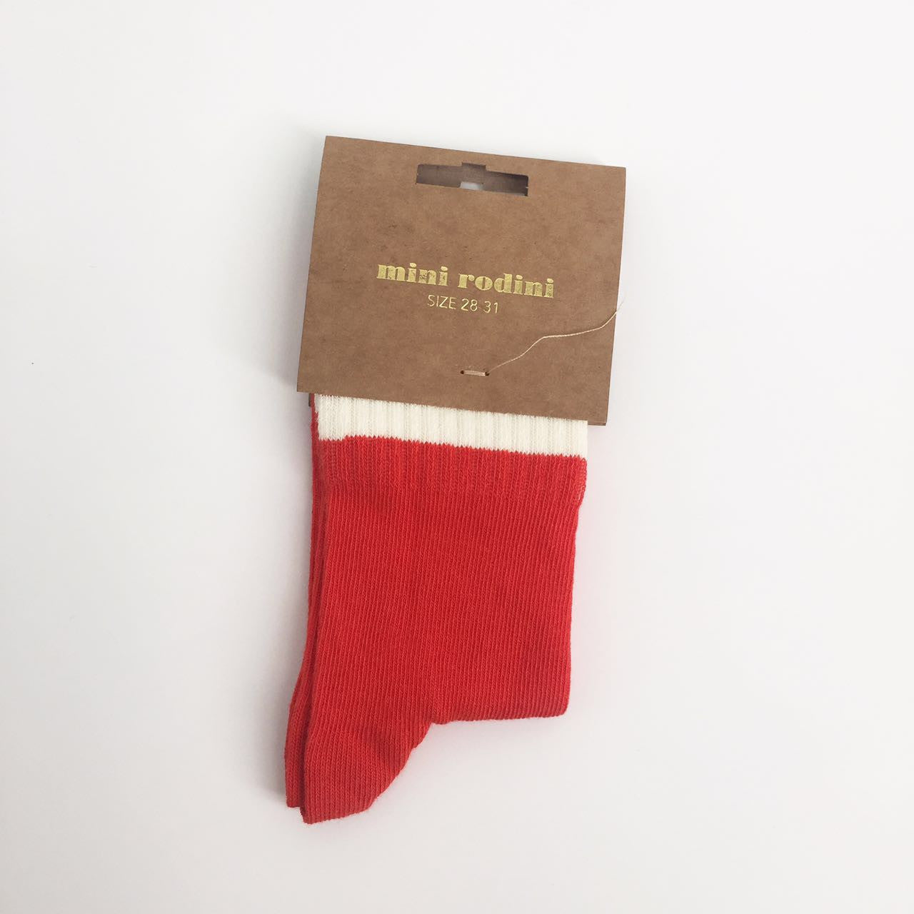 Baby Red Cotton Knitted Socks