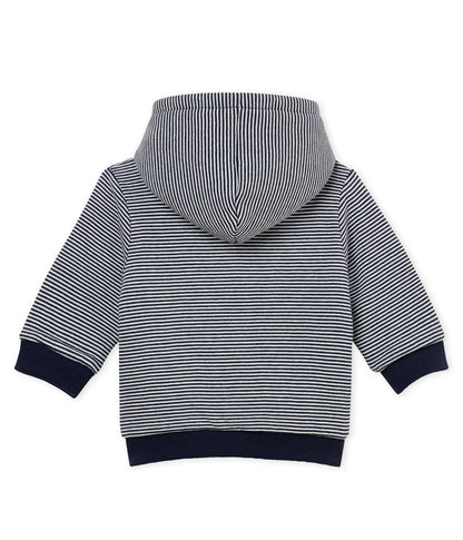 Baby Boys Blue Cotton Sweatshirt