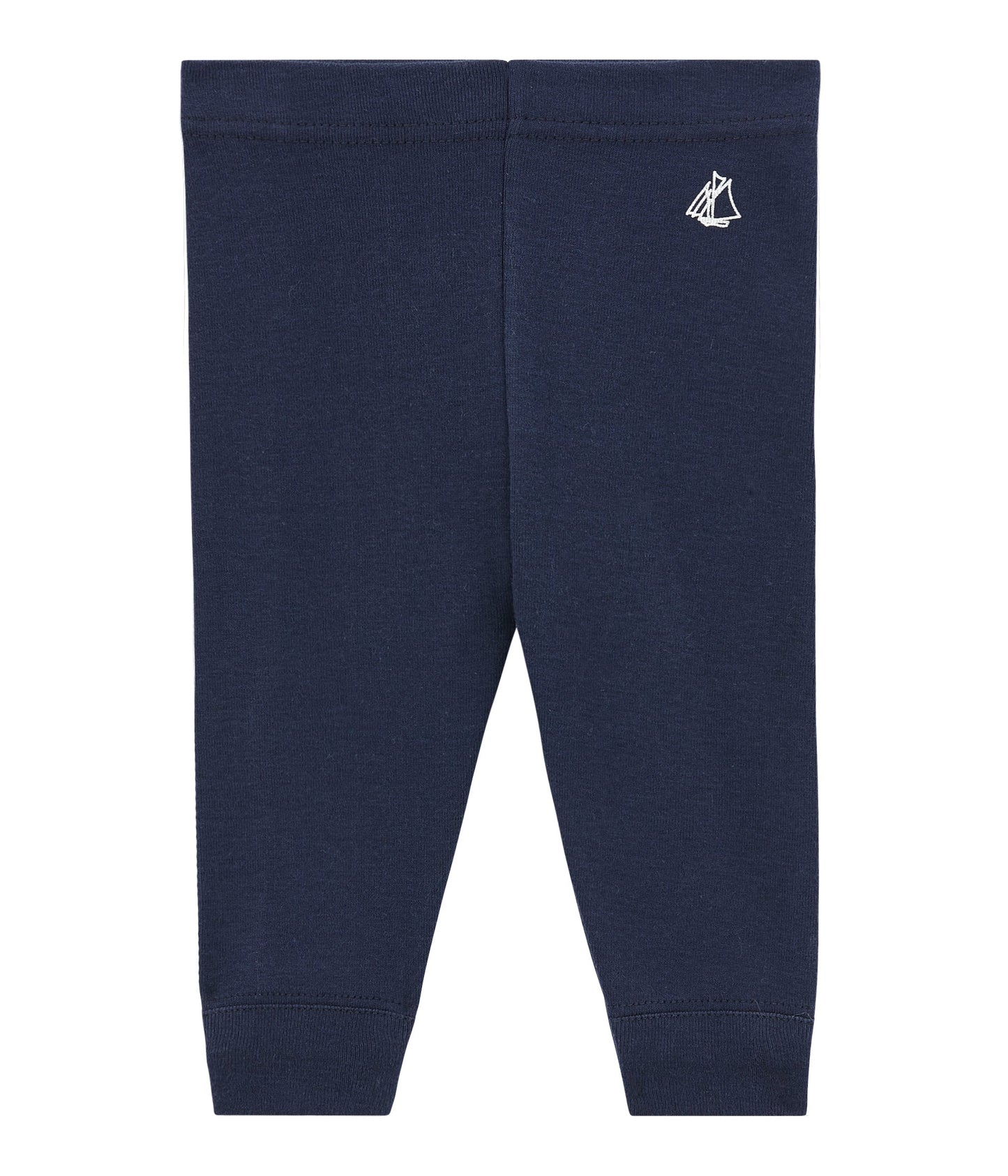 Baby Girls Blue Cotton Leggings