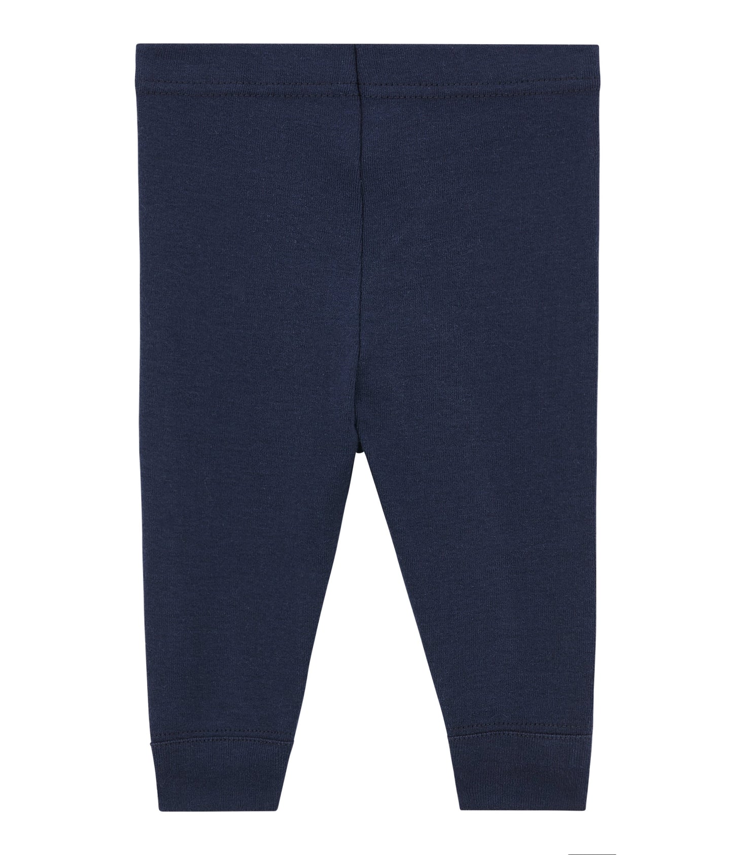 Baby Girls Blue Cotton Leggings
