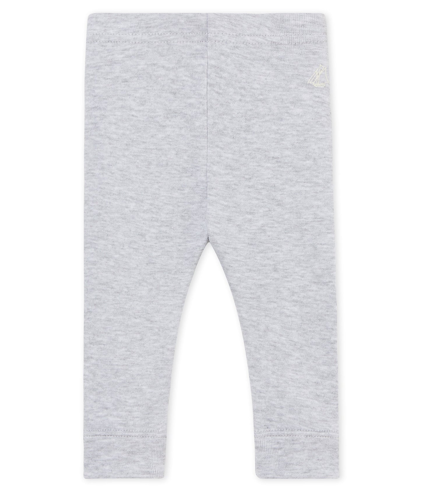 Baby Girls Grey Cotton Leggings