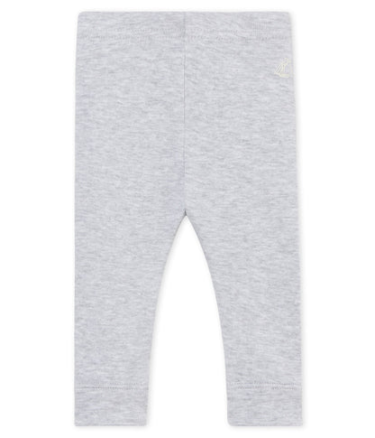 Baby Girls Grey Cotton Leggings
