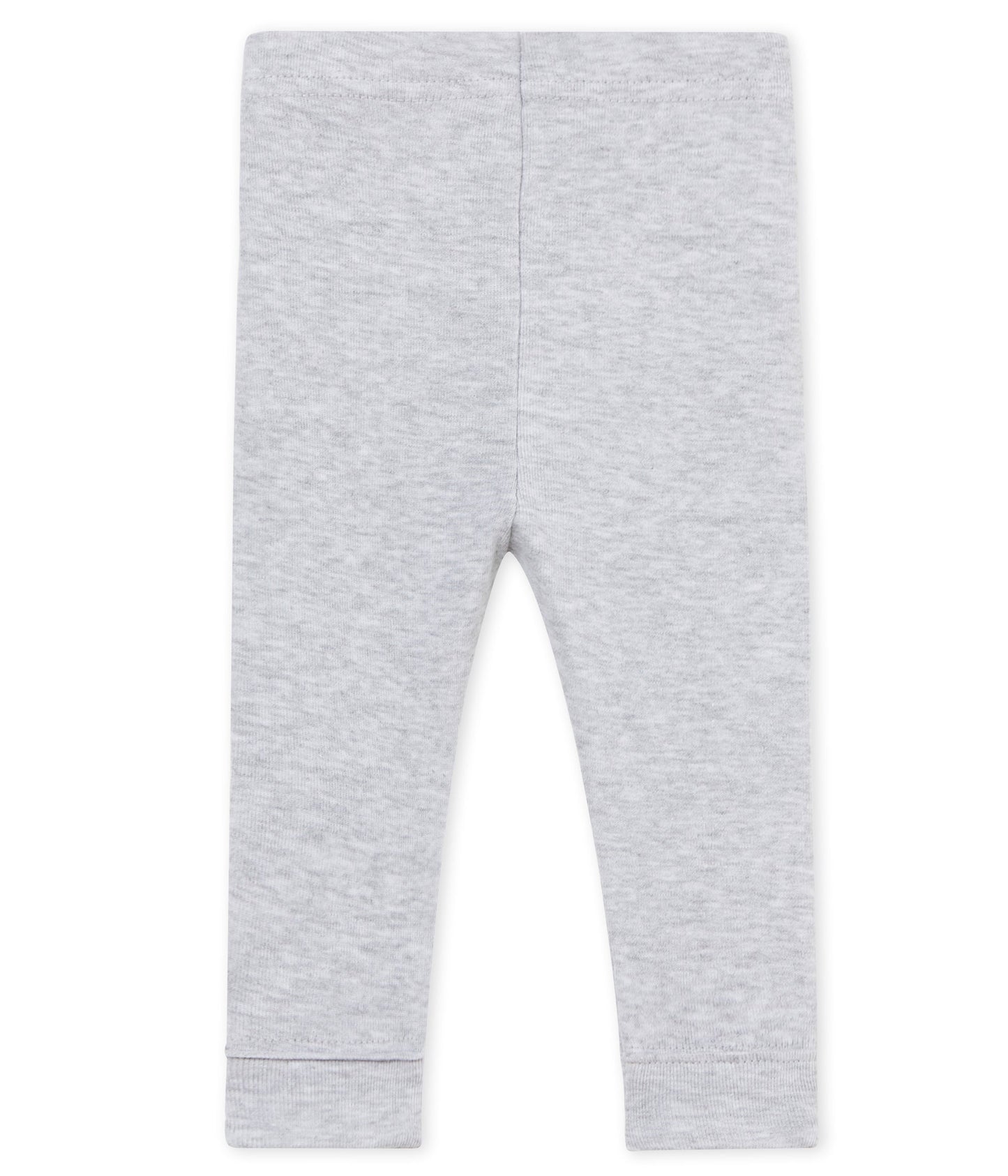 Baby Girls Grey Cotton Leggings