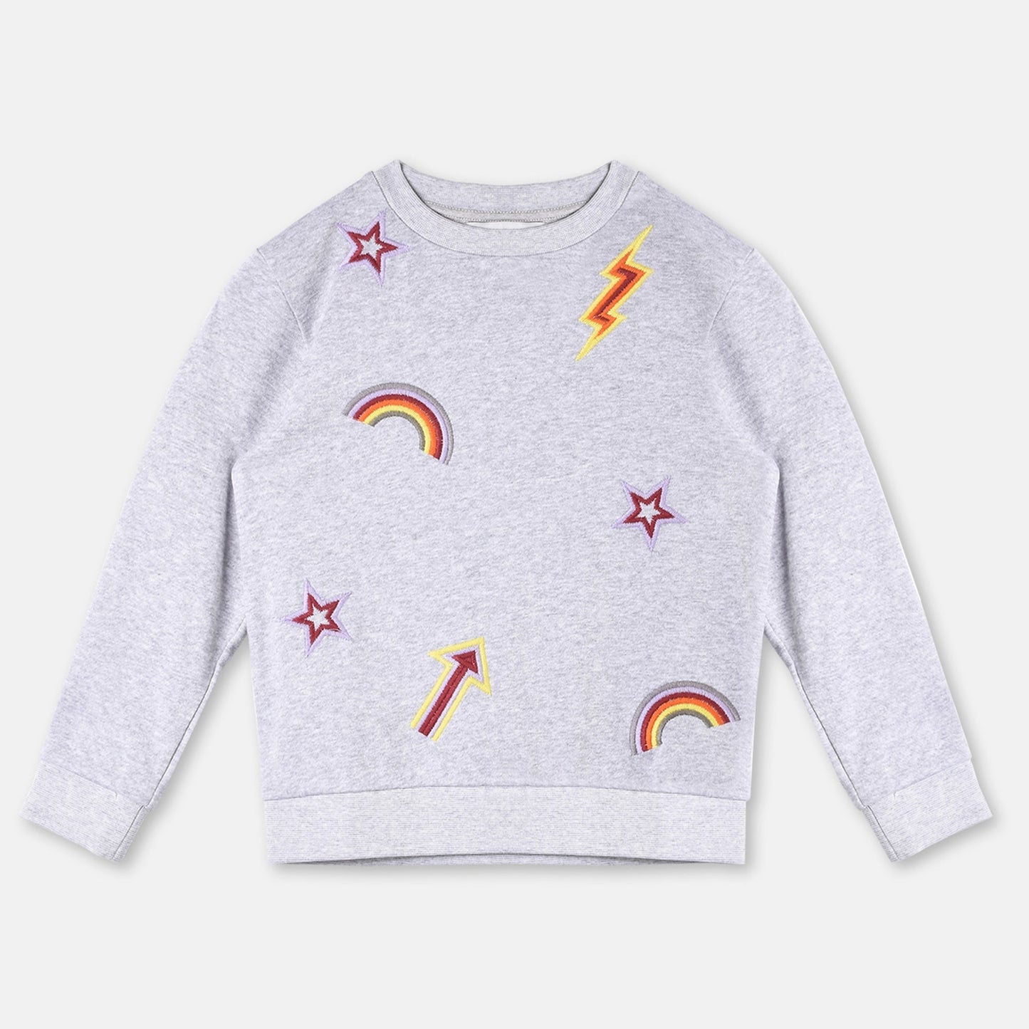 Girls Thunder Embroidered Sweatshirt