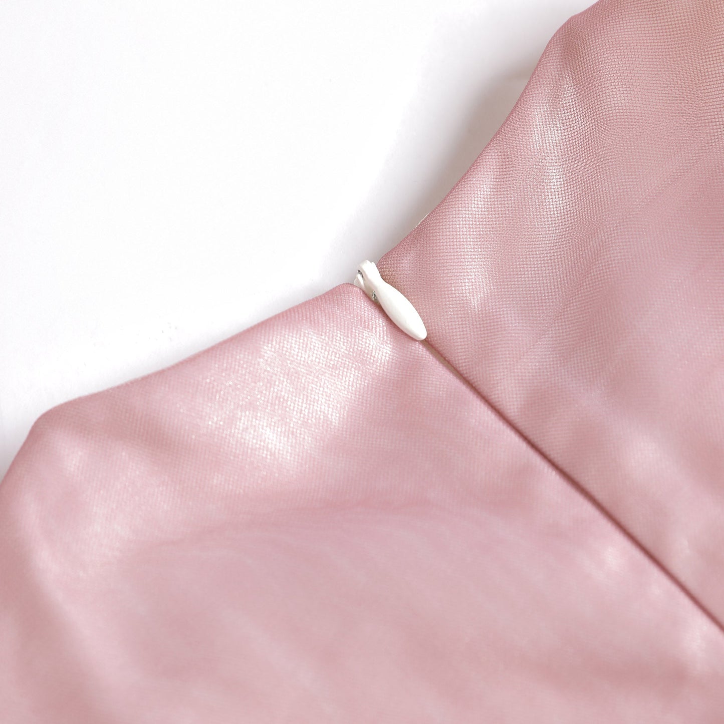 女童紫色立褶钉珠礼服裙