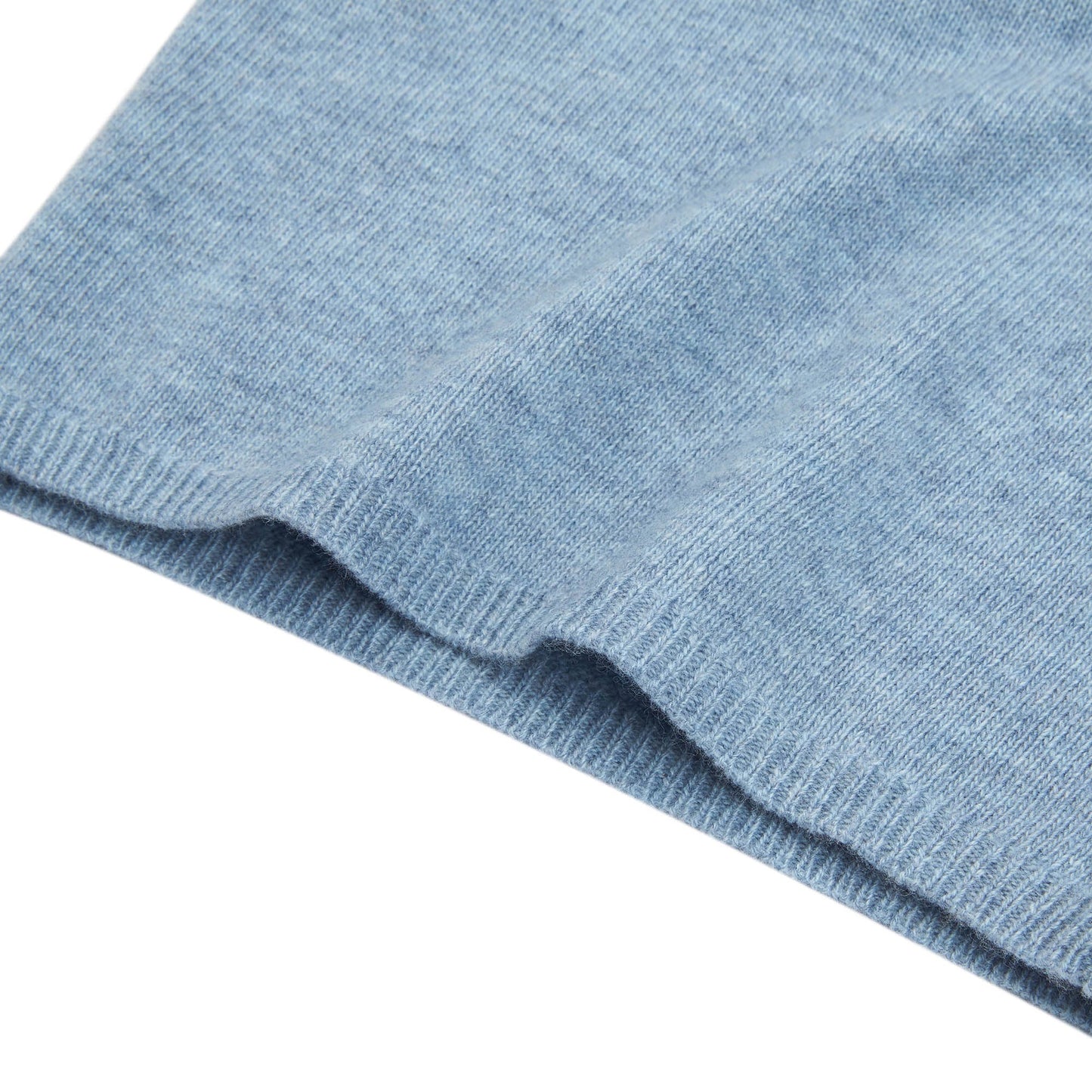 Girls Light Blue Wool Sweater