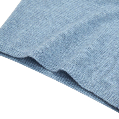 Girls Light Blue Wool Sweater