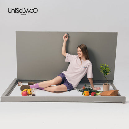 亲子款藕粉色速干短袖T恤