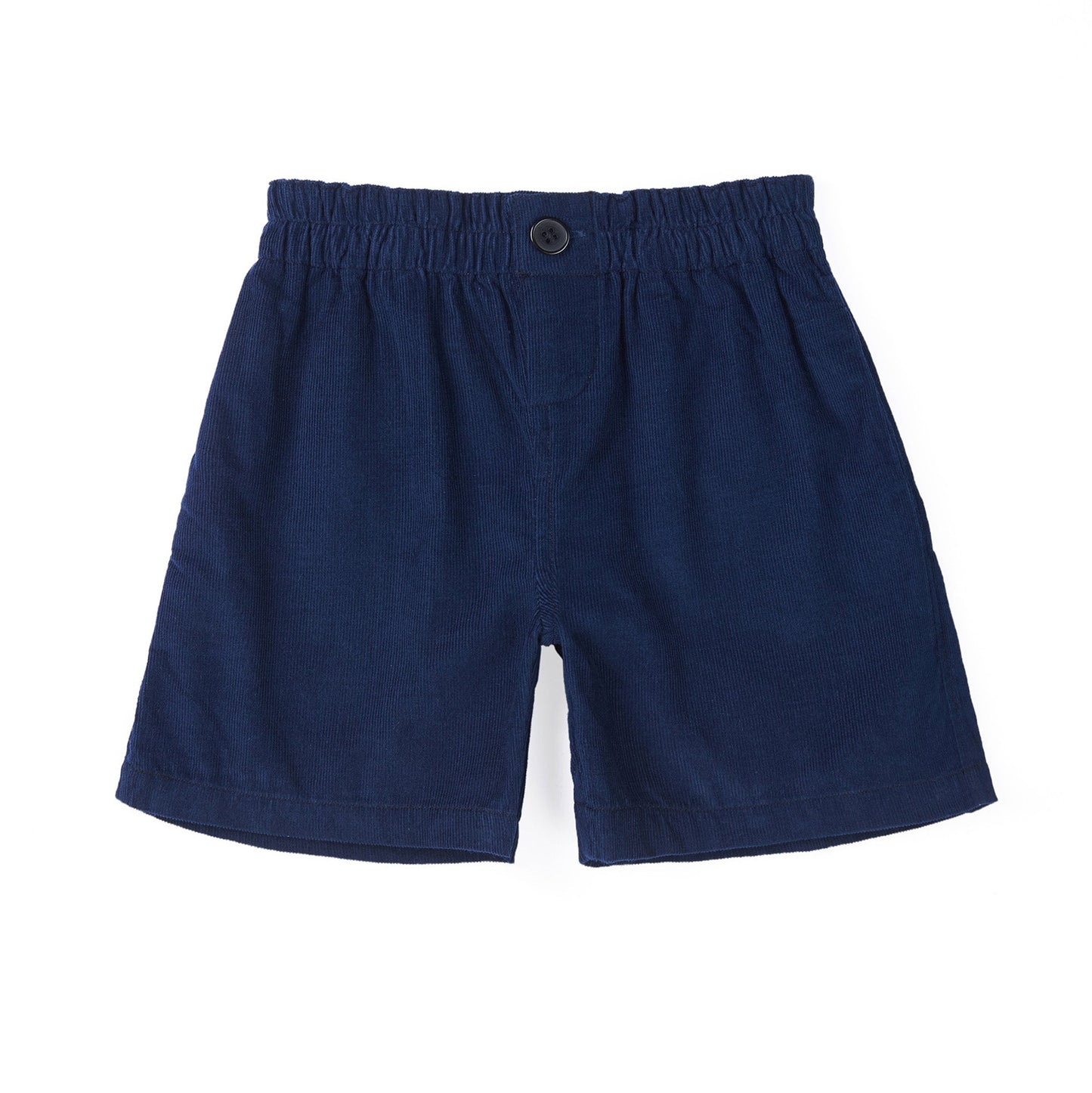 女童深蓝色棉短裤