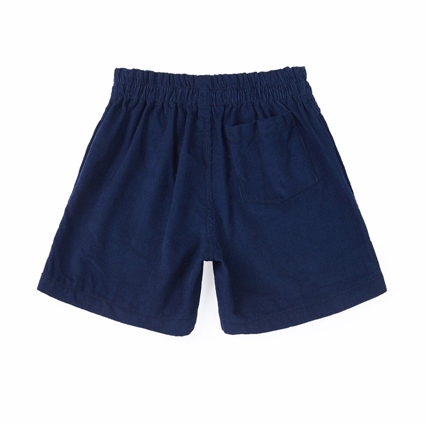 女童深蓝色棉短裤