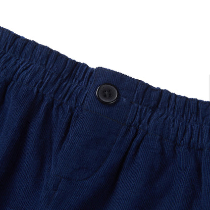 女童深蓝色棉短裤