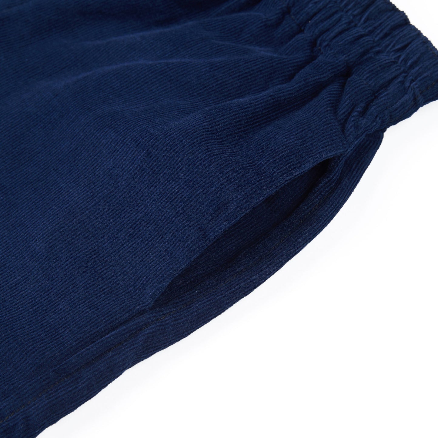 女童深蓝色棉短裤