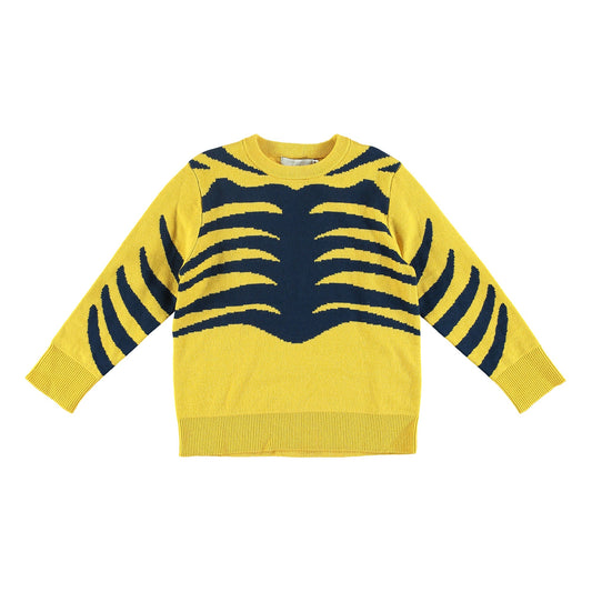 男童黄色毛衣