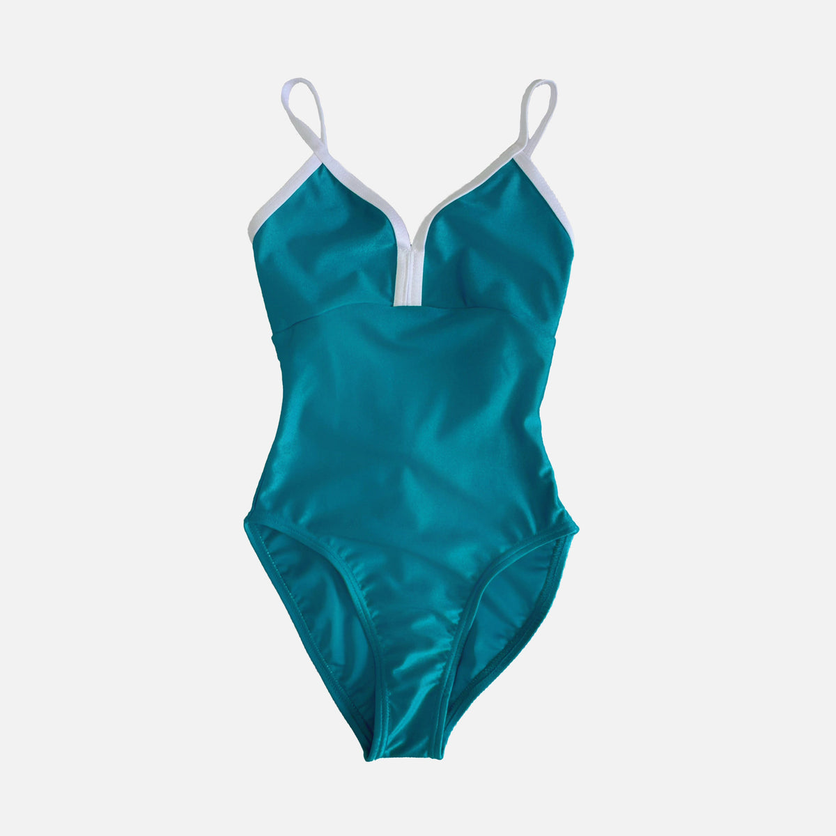 女童蓝绿色芭蕾舞连体衣(Tulip Bright Teal Leotard/Teal)