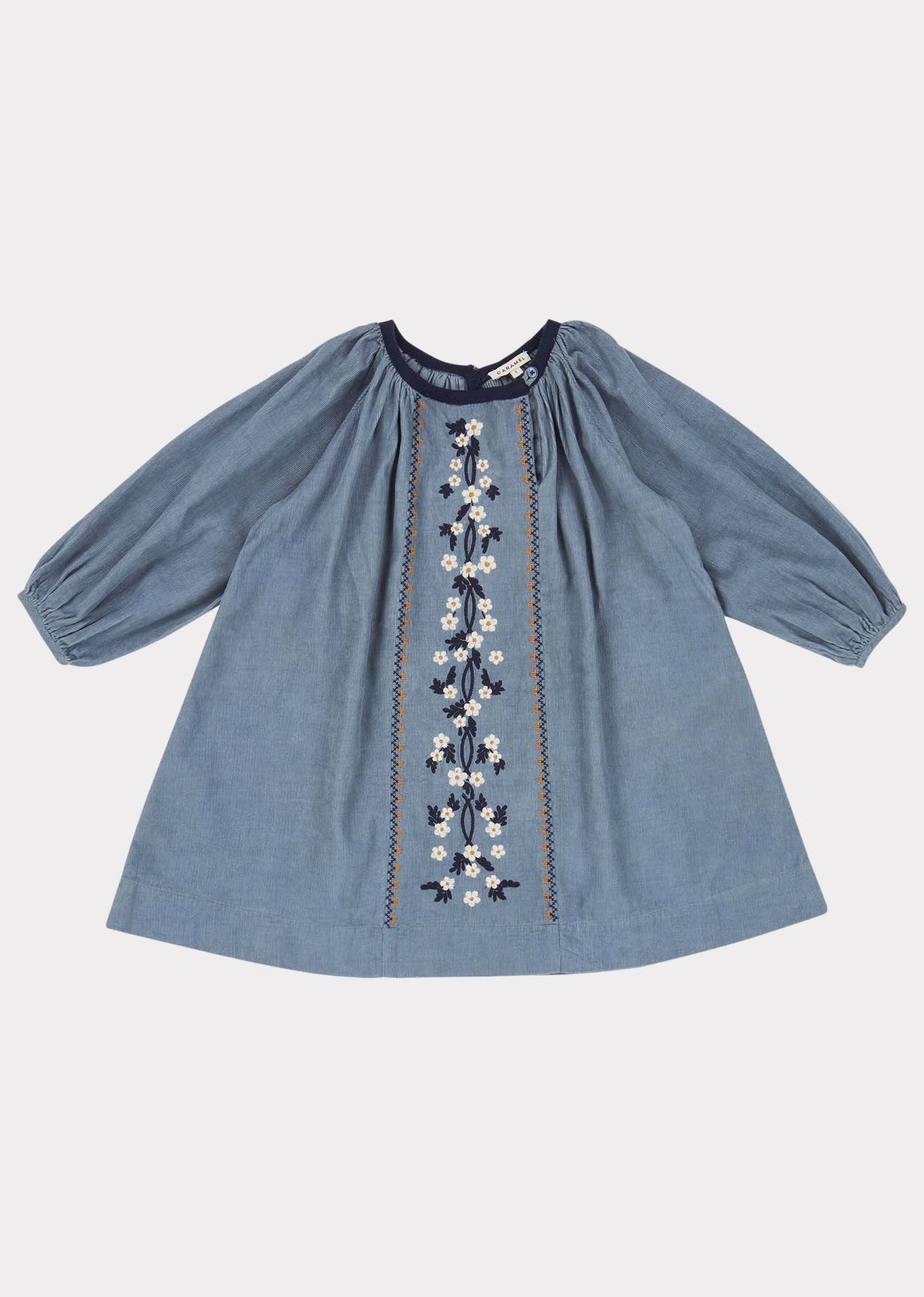 Girls Steel Blue Nightjar Dress