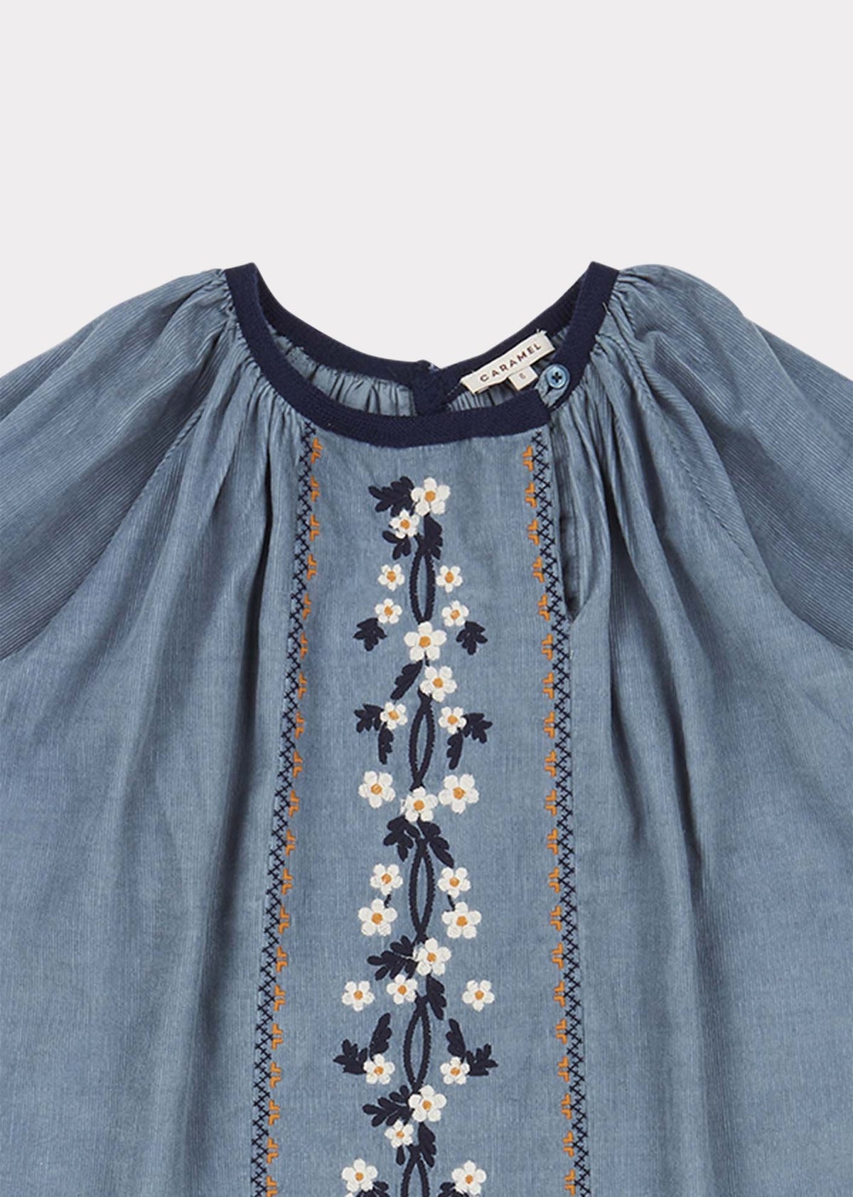 Girls Steel Blue Nightjar Dress