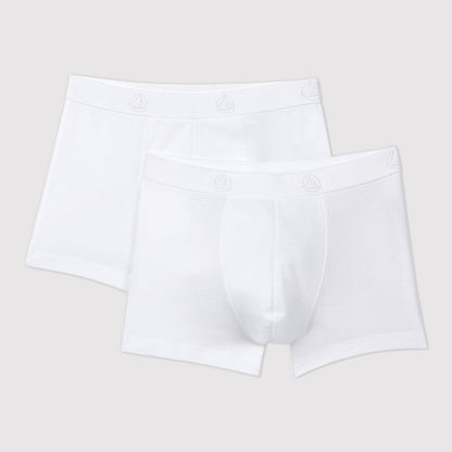 男童白色棉内裤套装(2件)