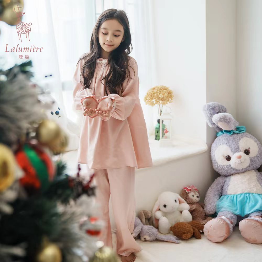 粉色梦幻公主家居服两件套