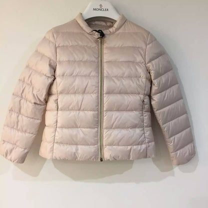 Girls Light Pink Hidden Pocket Down Padded 'Ambrine' Jacket