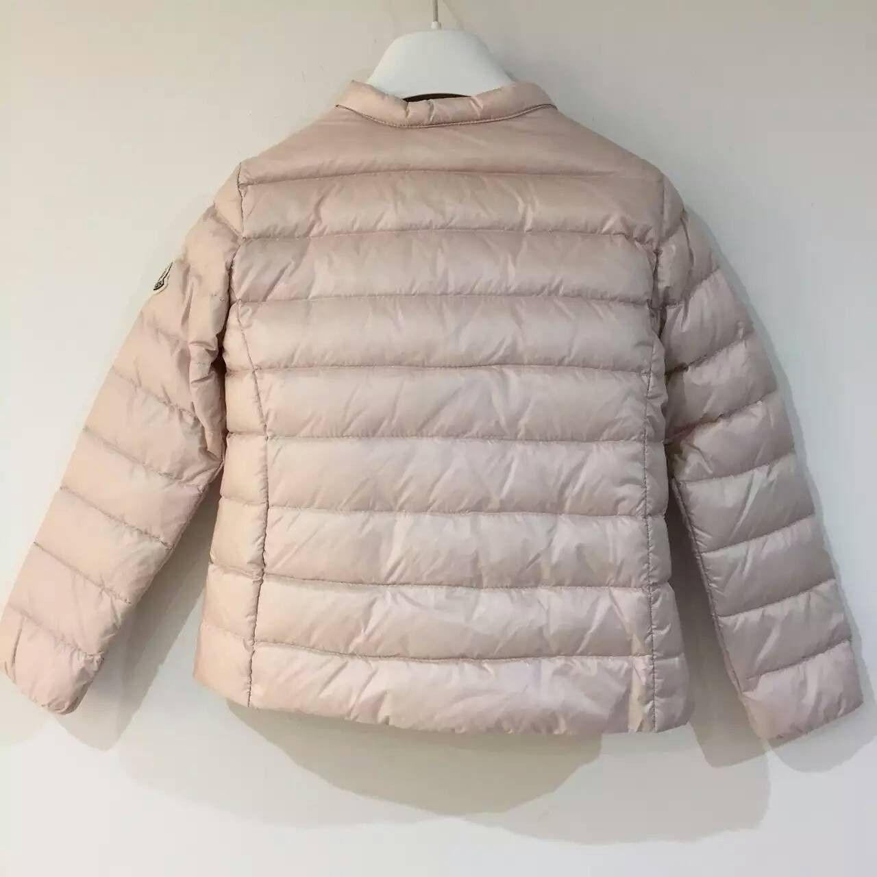 Girls Light Pink Hidden Pocket Down Padded 'Ambrine' Jacket