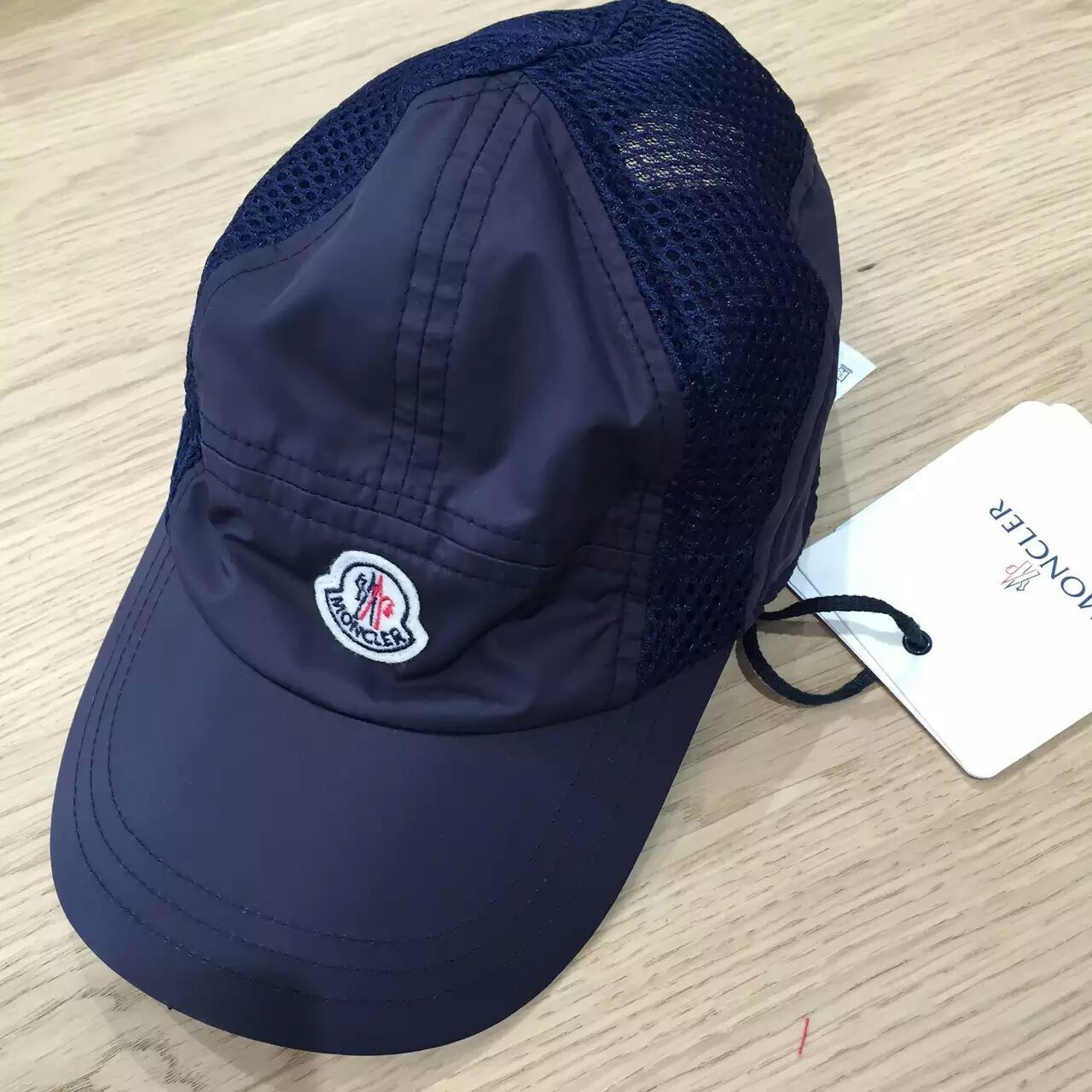 Boys&Girls Navy Blue Hollow Cap