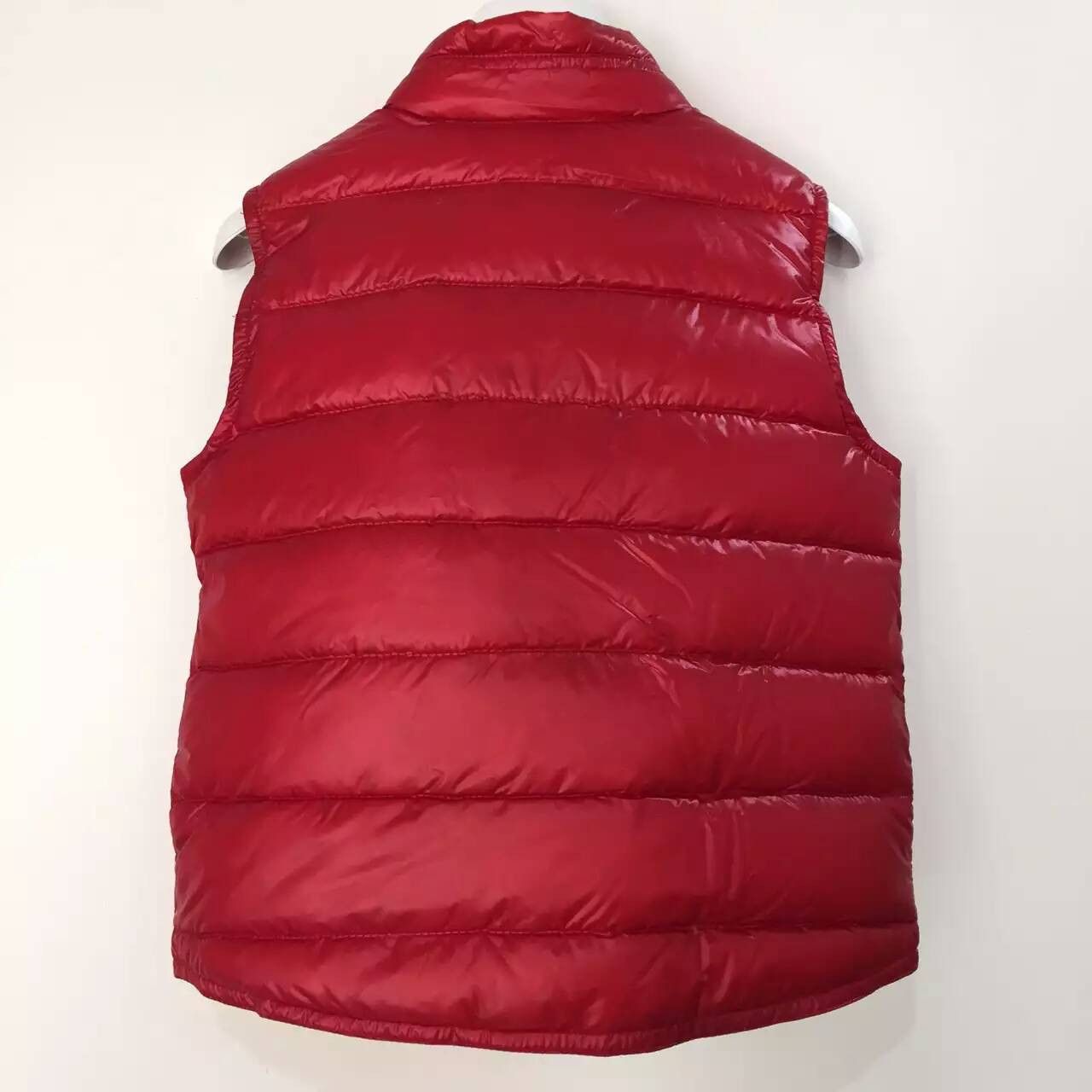 Boys Red Down Padded 'Gui' Gilet