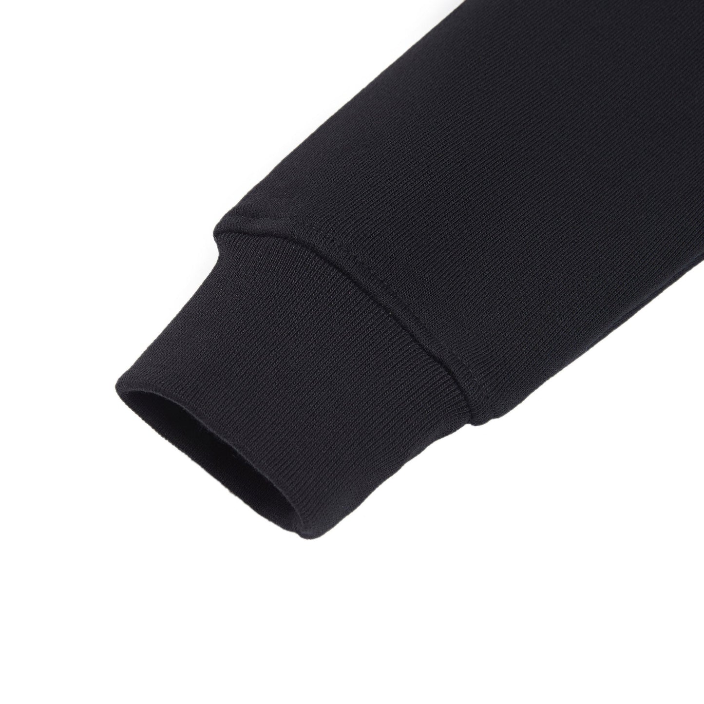 女童黑色亮片云朵棉卫衣