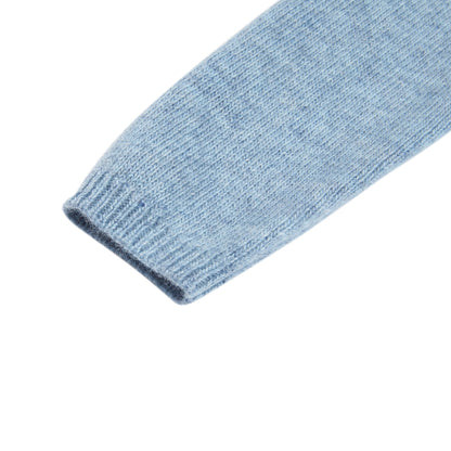 Girls Light Blue Wool Sweater