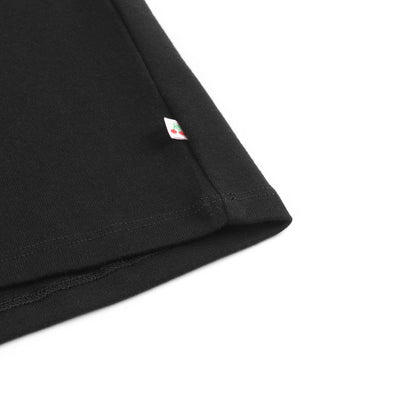 女童黑色棉高领衫