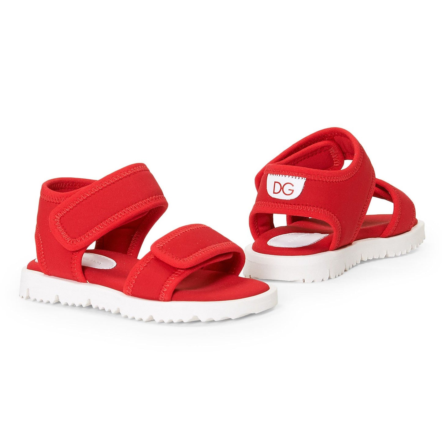 Baby Red&White Beachwear Sandals