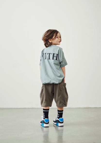 Girls Green Logo T-Shirt