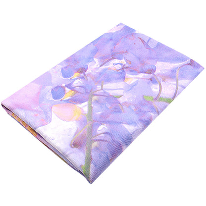 紫罗兰印花游泳浴巾(130x70cm)