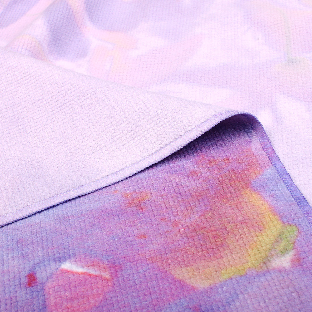 紫罗兰印花游泳浴巾(130x70cm)