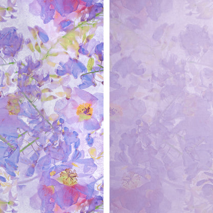 紫罗兰印花游泳浴巾(130x70cm)
