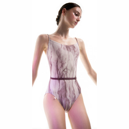 女士丁香紫芭蕾舞连体衣