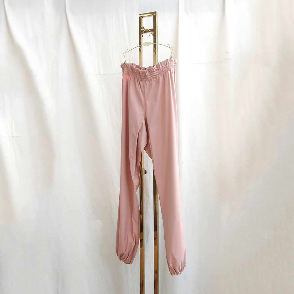 女士粉色芭蕾舞热身裤