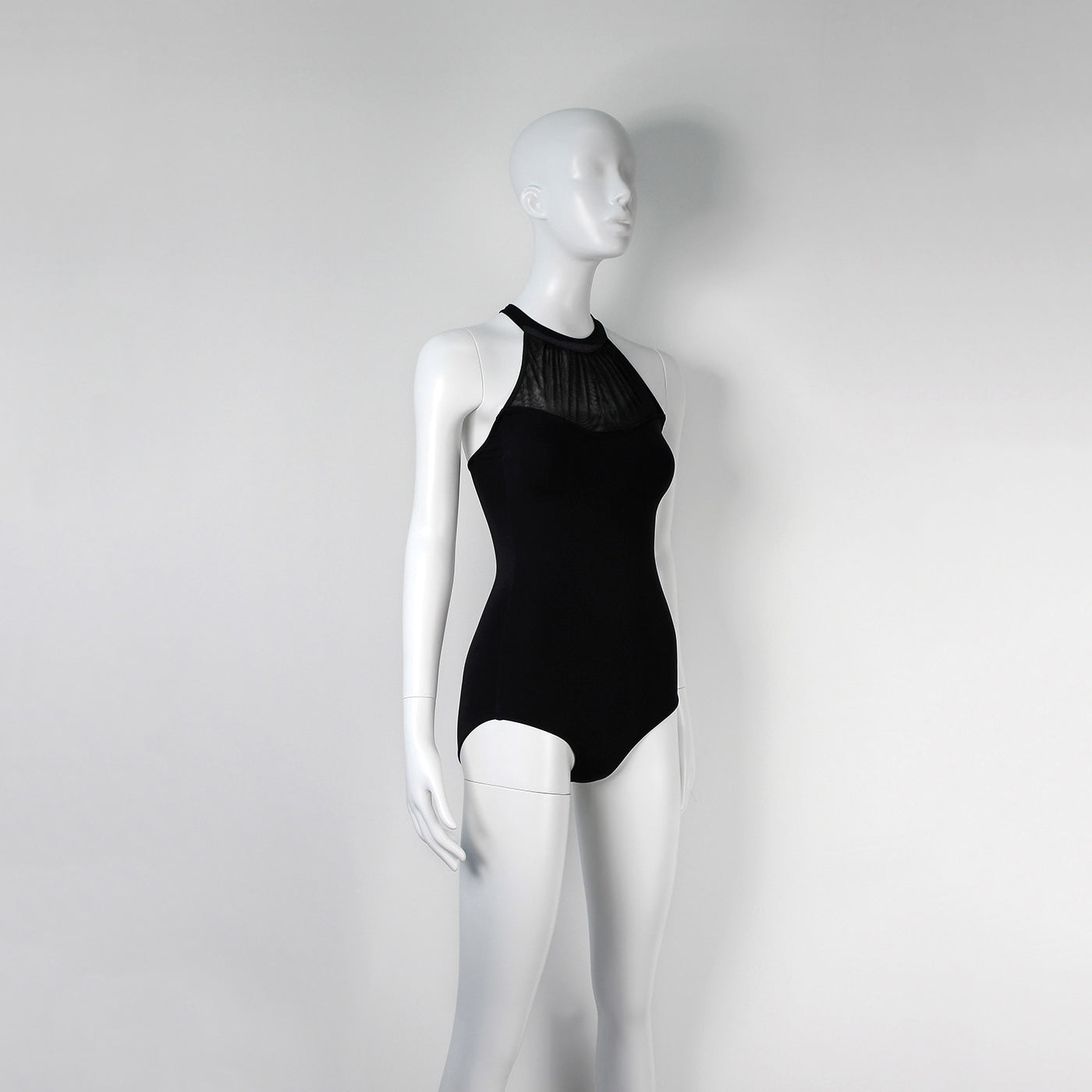 女士黑色芭蕾舞连体衣