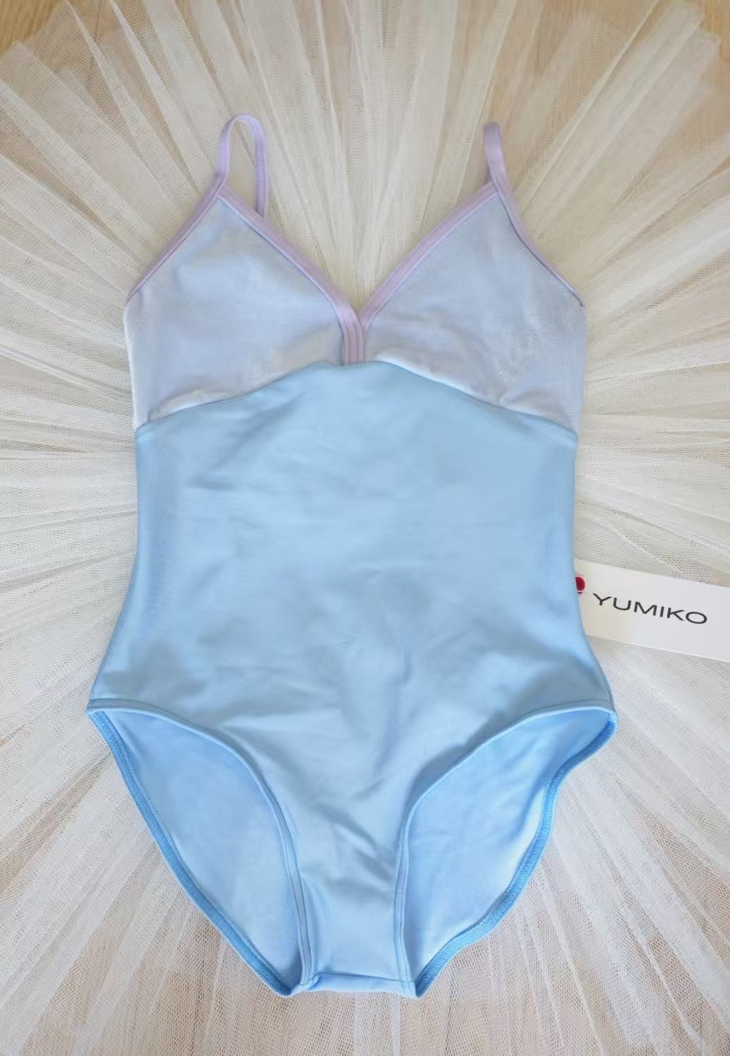 女童蓝色"Daria/V-Serenade/N-Moontide/N-Poem"芭蕾舞连体衣