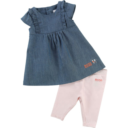 SET DRESS+LEGGINGS