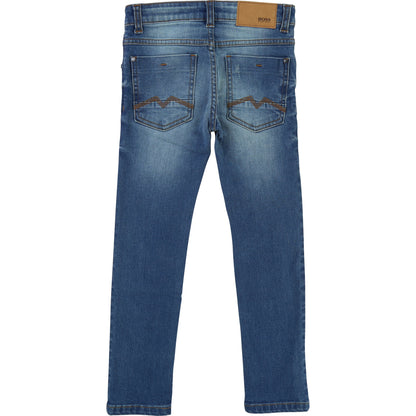 DENIM TROUSERS