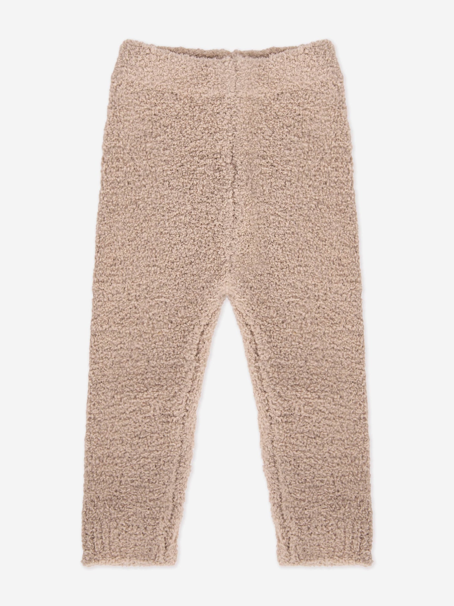 7AM Enfant Baby Fuzzy Leggings in Beige