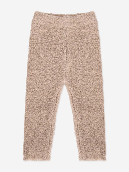 7AM Enfant Baby Fuzzy Leggings in Beige